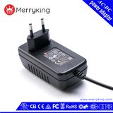 Regulated Output EU Plug 6V 4.0A 4000mA AC DC Power Adapter