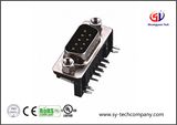 D-SUB Connector with Male Row Solder Type