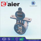 Daier Socket Dual Port Car USB Charger (DS2T13)