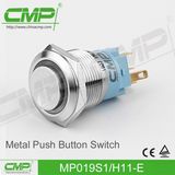 19mm Electric Push Button Switch (stainless steel)