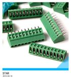 2.54mm Pitch 10 Pin Straight Pin PCB Screw Terminal Block Connector Dt