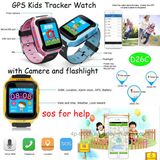 Kids GPS Tracker Watch with Camera and Flashlight (D26C)