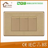 Saudi Arabia Saso Approved 118size 3 Gang Switch