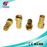 RG6 Connector Crimp for RF TV Cable