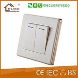High Quality British Standard Big Button 1gang Wall Switch