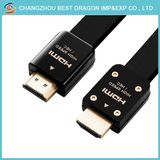 Gold Plated Ethernet Arc 3D 4K 1.4 2.0 High Speed HDMI Cable