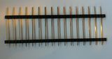 5.08mm Single Row Double Plastic Straight Type Pin Header