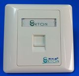 RoHS Approved Single Port Faceplate
