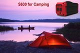 Mini Solar System Generator Portable Lithium Battery Power Pack for Phone