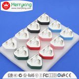 3 Pin UK Plug Mini Size Customized Colors 5V 2A Single USB Charger