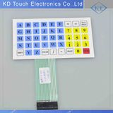 Non-Tactile Membrane Control Keyboard with Nicomatic Connector