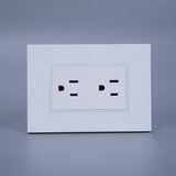 Double Receptacle, Tomacorriente Americano