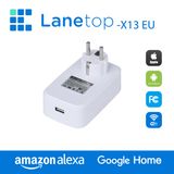 European Standard 2.4G Wireless WiFi Smart Timer Socket