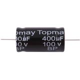 Axial Type No-Polar Aluminum Electrolytic Capacitor