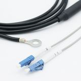 LC Sm Dx Grounding Armored Patch Cord