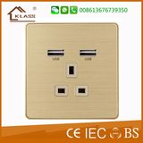 Good Quality UK Wall Electric USB Socket Outlet