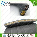 Factory Produced 300/500V 450/750V H05vvh6-F H07vvh6-F Flat Elevator Trailing Cable