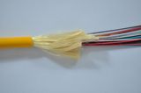 FRP Strengthen Multi Fiber Optic Distribution Cable for FTTB Indoor Cable