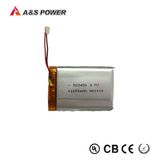 523450 3.7V 1000mAh Li-Polymer Battery for Medical Device