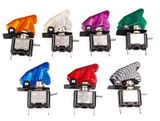 12V Rocker Toggle Spst Switch with Carbon Fiber LED Control on/off