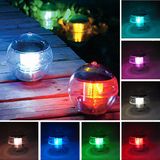 Colour Changing Outdoor Landscape Floating Pond Light Waterproof Solar LED Garden Light