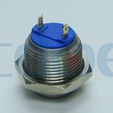 16mm High Round Metal Push Button Switch