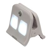 Compact Mini Portable Solar Power Lamp USB Rechargeable Clip Light