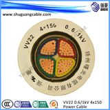 PVC Insulation and Sheath Armor Electrical Power Cable