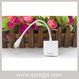 24cm Mini HDMI to VGA Adapter Coaxial Cable