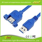 USB3.0 Screw USB Panel Mount Cable