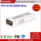 12V 16.5A 200W Strip Power Supply for LED Light Box