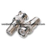 Coaxial Adapter BNC Male to F Satellite Female