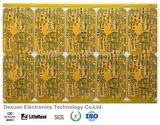 Multilayer Printed Circuit Board PCB with Yellow Solder Mask for Electronics/Machnie