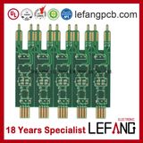 Industrial Control Circuit Board PCB with Enig+Gold Finger
