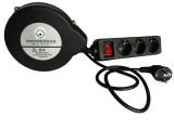 Power Cord Reel with Retractable Power Wire