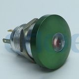 16mm Mushroom Push Button Switch with LED DOT Illumination