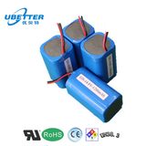 7.4V 4000mAh Lithium Ion Battery Pack for LED Light