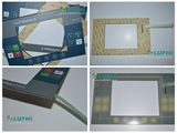 Button Embossed Membrane Switch Control Keypad with PMMA Backer
