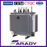 Three Phase Copper Oil Type Distribution Electric Transformer 33kv