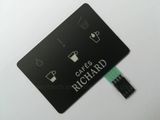 Flat Touch Mylar Dome Membrane Switch with Backlight