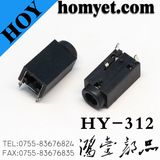 Audio Connector Socket 3.5mm 3pin DIP Phone Jack (HY-312)
