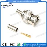 CCTV Rg174 Coaxial Cable Male Crimp BNC Connector (CT5056)
