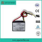 Cbb61 AC Motor Running and Starting BOPP Film Capacitor for Washing Machine