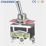 15A/250VAC with Protecting Cap Waterproof Toggle Switch