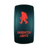 Laser Blue LED Light Rocker Switch/on/off Rocker Switch
