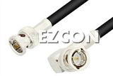 BNC Male to BNC Male Right Angle Cable