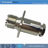 RF Connector UHF (SL16) Straight Female Jack Flange (UHF(SL16)-KF5, KF13, KF7, KF9) (4 kinds)
