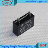 Black Plastic Case Square Type AC Motor Capacitor Typecbb61 1-25UF