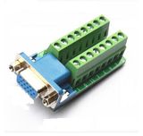 Db15 Female VGA Breakout Terminal Block Board