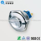 30mm 1no 1nc/2no 2nc Resrtable Self-Locking High Concave Head IP67 Ik10 Push Button Switch